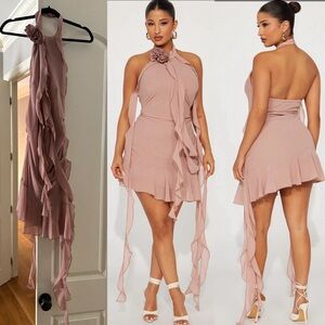 Brand new with tags fashion nova fringe dress